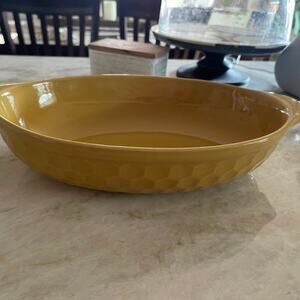 Primagera large oval honeycomb baking dish